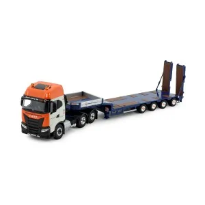 TEKNO 85266 DAF XG+ met 3-assige Stas kipper Dimani TEKNO