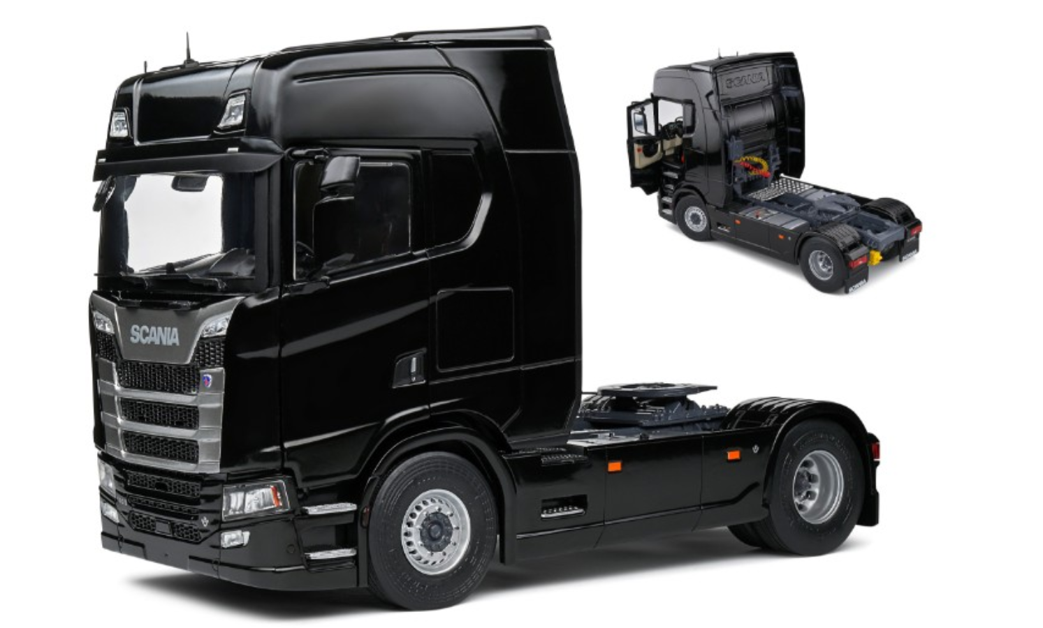 Sl Scania S Highline Black Solido